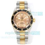 Swiss Copy Tudor New Black Bay 41mm Two-tone Stainless Steel Champagne Face Watch 